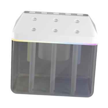 Imagem de Bothyi Umidificador atmosfera luz umidificador de chão umidificador de mesa pessoal umidificador para casa cabeceira sala de fitness carro, Branco