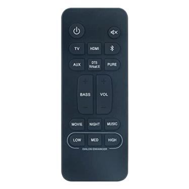 Imagem de Controle remoto de substituição RC-1236 adequado para Denon DHT-S216H DHT-S216 Home Theater Sound Bar Soundbar System