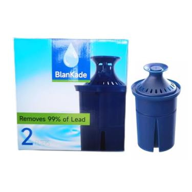 Imagem de Filtro de água Elite (últimos 6 meses) substituições para filtro de água e dispensadores de água Brita Pitcher e muito mais, eficiente de longa duração, reduz cloro (sabor e odor) e chumbo, livre de