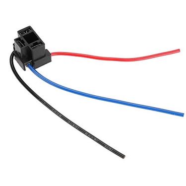 Imagem de H4 Plugue do Conector de Fiação do Farol de 3 Pinos Soquete de Plugue para Caminhões de 12V/24V, Cícios Com Lâmpadas H4 HB472