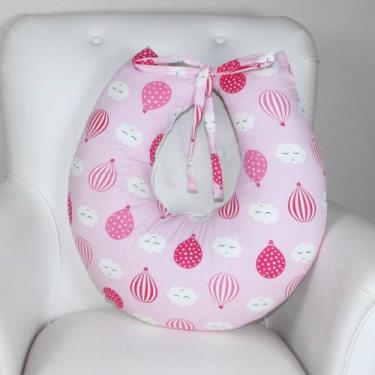 Imagem de Almofada Amamentação Estampada Com Ziper Em Toda Lateral Menina - Casp