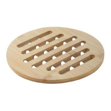 Imagem de Descanso De Panelas 15cm Redondo Bambu  - MIMO STYLE