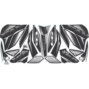 Imagem de Adesivo Faixa Lateral Carenagem Cg Fan 160 2016/2021 Kit 06 - Resitank
