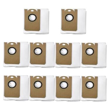 Imagem de Pacote com 10 sacos descartáveis para aspirador de pó Airzeen Q6 SE/Honiture Q6 SE