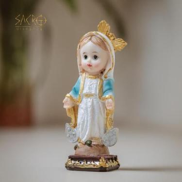 Imagem de Imagem Nossa Senhora Das Graças Baby 12cm Resina Importada - Sacro