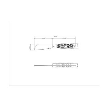 Imagem de Canivete Tramontina com Lamina em Aço Inox e Cabo ABS 3 polegada
