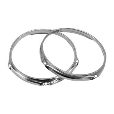 Imagem de Luwecf Conjunto de argola de bumbo de 2pcs, substituição, argola de massa, anéis de tambor, para decorativo, desempenho, 14 Polegadas 6