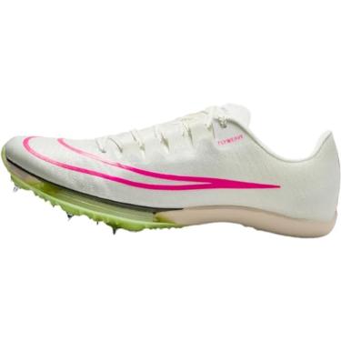 Imagem de Nike Chuteira Air Zoom Maxfly unissex, Sail/Light Lemon Twist-Goiaba Ice-Fierce Pink, 8