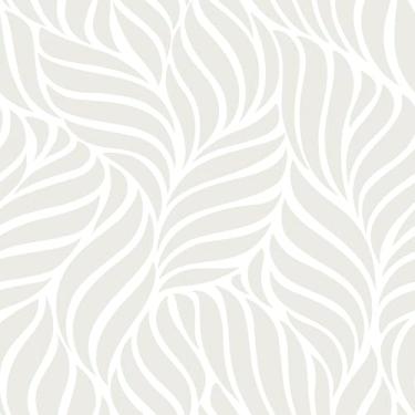 Imagem de Papel De Parede Adesivo Provençal Ondas Cinza Elegante 12m