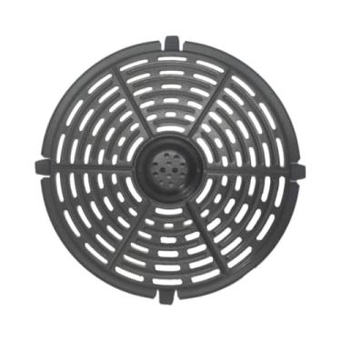 Imagem de ＫＬＫＣＭＳ Air Fryer Grill Pan Fryer Plate Crise, Frita de ar conveniente Air Fryer Grate Insert Pan para churrasco, batatas fritas, 22cm