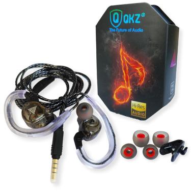 Imagem de Fone De Ouvido Retorno De Palco Gamer qkz Subwoofer Preto