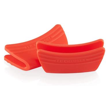Imagem de Conjunto de Pegador de Silicone Laranja Le Creuset