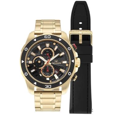 Imagem de Relógio Technos Ts Carbon Dourado Masculino JS15FT/T1P
