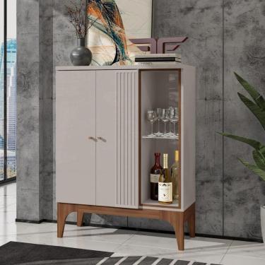 Imagem de Adega Bar com 2 Portas Retrô 90,3cm Multimóveis CR50123