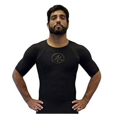 Imagem de Keiko, Rashguard Grade Manga Curta, Unissex, Preto, G