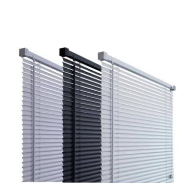 Imagem de Cortina Persiana Horizontal Bleckout 140cm Largura x 130cm Altura(Branco)