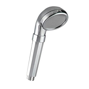 Imagem de Chuveiro cromado de 3 funções com filtro de algodão no cabo, economia de água de alta pressão para chuveiros elétricos (D 1ps)