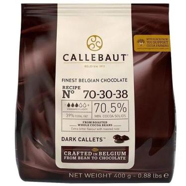 Imagem de Chocolate Gotas Amargo 70,5% 400g ( 38nv ) - Callebaut