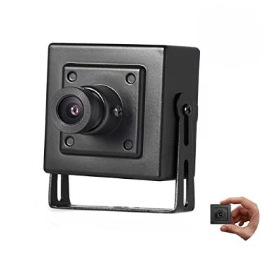 Imagem de REVODATA Câmera Ip Mini Poe De 5 Mp, Câmera Poe De Segurança Interna Pequena, Lente De 3,6 Mm, Câmera Ip De Vídeo Cctv De Visualização Remota P2P, Câmera Ip Poe H.265 Detecção De Movimento (I706-P-Hs)