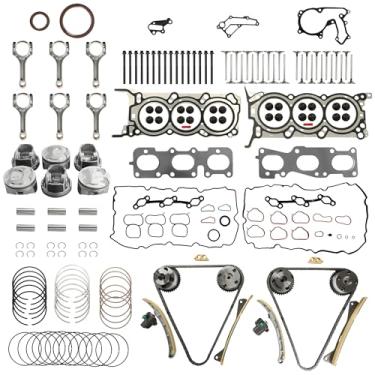 Imagem de Kit de revisão de reconstrução de motor G6DH serve para Hyundai Santa Fe Kia Sorento 3.3L 2011-2019 (LQ-DTB-HY3300-001)