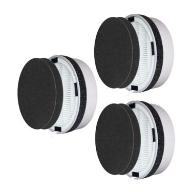 Imagem de Byseacore Filtro de substituição compatível com purificador de ar Hunter HP125 AirX HEPA, 3 filtros HEPA (H13) e 6 pré-filtros