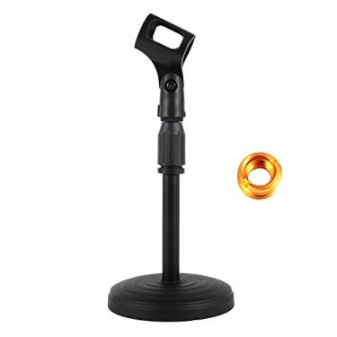 Imagem de Poocar Suporte De Mesa Para Microfone, Resistente Com Base Metal Antiderrapante, Adaptador 3/8" E 5/8" Altura Ajustável Blue Yeti Snowball Spark Outros