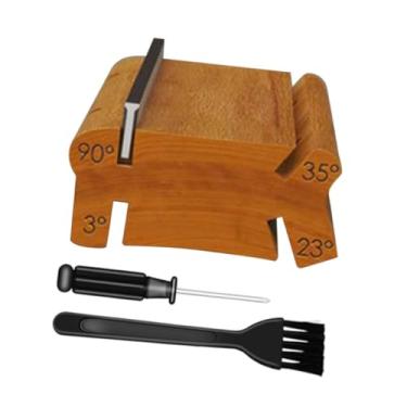 Imagem de Dynwave Lima de chanfradura de traste de 3/23/35/90 graus 4 em 1 Lima de chanfradura de traste de guitarra versátil para nivelamento, rebarbação e modelagem