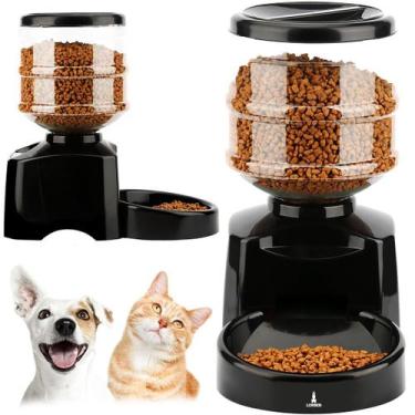 Imagem de Comedouro Eletrônico Automático Alimentador Digital Programável Pet Cã