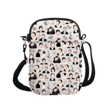 Imagem de G2TUP Presente inspirado em livros romance filme bolsa tiracolo romance de boas maneiras bolsa de viagem fã ficção amante presente romance fãs presente, Romance Movie 2.0 P