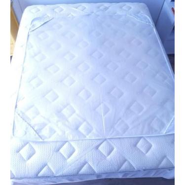 Imagem de Protetor De Colchão Impermeável Berço Solteiro Casal Queen King - Mini