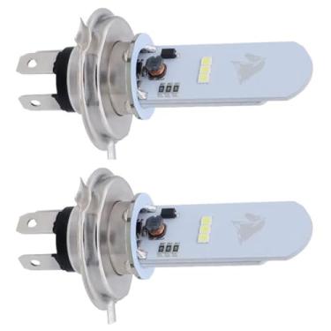 Imagem de Lampada Par Carro Moto Farol Led h4 Super branca 6500k Efeito Xenon Com Função Strobo Stallion Cavalinho Flash06