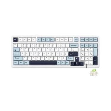 Imagem de Teclado Mecânico RGB AULA F99 Sem Fio Bluetooth Com Fio Hot Swap PBT G