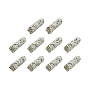 Imagem de Varas De Limpeza De Sálvia Branca Natural, 5-30 Unidades, Folha Pura D