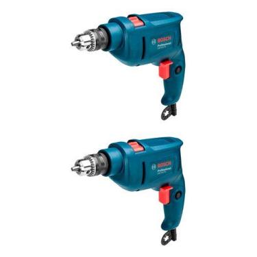 Imagem de Kit 2 Furadeira Parafusadeira Bosch Gsb 450 Re 450w 220v, 220V