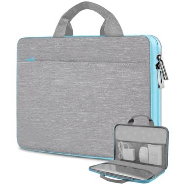 Imagem de Hseok Capa para laptop de 13,3 a 14 polegadas, capa para computador resistente à água e à prova de choque compatível com MacBook Pro de 14 polegadas, Mac Air/Pro de 13,3 e 13 a 14 polegadas