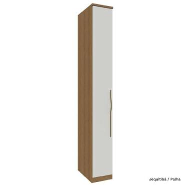 Imagem de Guarda Roupa Modulado 01 Porta 245cm com Prateleira Setiba Móveis Rimo