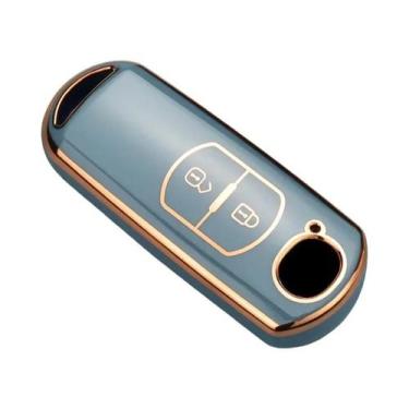 Imagem de Capa De Chaveiro Para Chave De Carro Mazda TPU Flip Key Case Shell Fob
