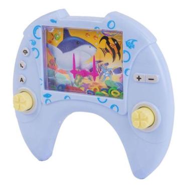 Imagem de Aquaplay 2 Botões Argolas Plástico Brinquedo Clássico Oceano - Ark Toy