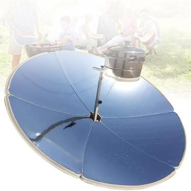 Imagem de Fogão Solar Parabólico Portátil 1800w Fogão Solar Concentrador Durável Sem Deformação Sem Queda Estação De Energia Fotovoltaica Campo De Exploração Geológica Camping