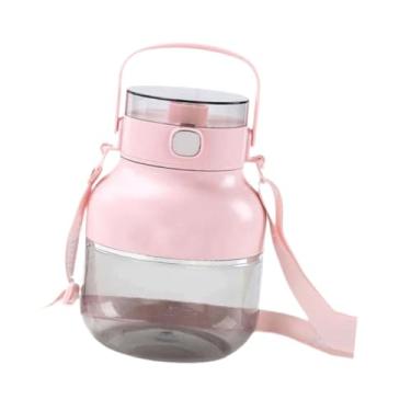 Imagem de IEUDNS Espremedor elétrico de frutas cítricas, liquidificador portátil, copo de viagem, liquidificador de fresco para escritório, smoothies, Rosa