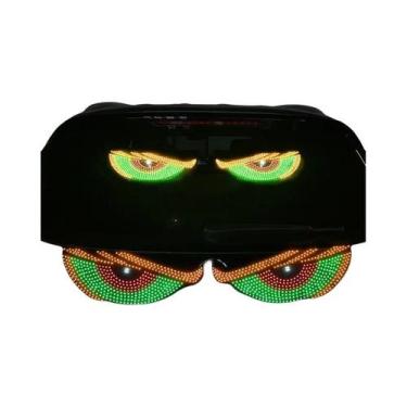 Imagem de Luzes De Olho De Diabo Dinâmicas De LED Para Carro Adesivos De Aviso D