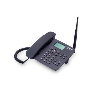 Imagem de Telefone Celular Rural Fixo De Mesa Quadriband 850/900/1800/1900 Mhz D
