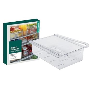 Imagem de Gaveta Organizadora Geladeira Organizador Multiuso Acrílico Premium Legumes Frutas