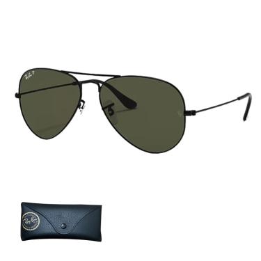 Imagem de Óculos De Sol Ray Ban Polarizado Aviator Classic RB3025 Tamanho 58