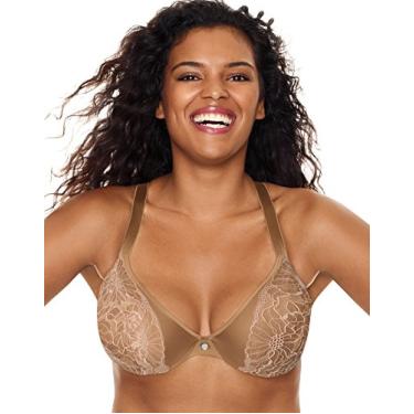 Imagem de JUST MY SIZE Sutiã modelador sem aro feminino confortável MJ1Q20, Latte transparente, 42C