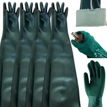 Imagem de 3 Luvas LONGA 46 PVC Agentes Químicos,mecânicos,térmico,biológico