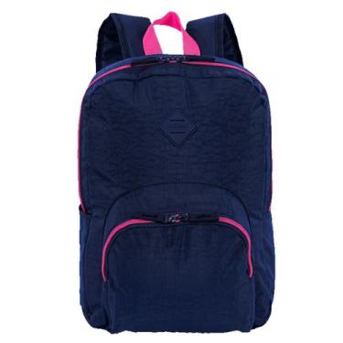 Imagem de Mochila De Costas Sestini Happy Crinkle Azul Neon - Sestini