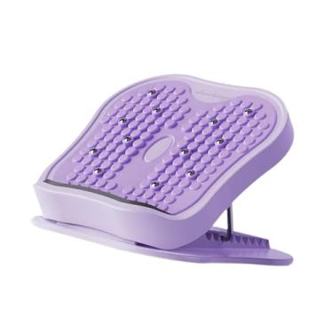 Imagem de simhoa Pedal de equilíbrio para exercícios, pedal de cunha ajustável para alongamento de pernas e panturrilhas, exercitador muscular para calcanhar, costela, Tolet