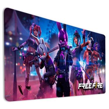 Imagem de Mousepad Gamer Estampa Personagem Jogo Fire Batalha Tapete Acessório P