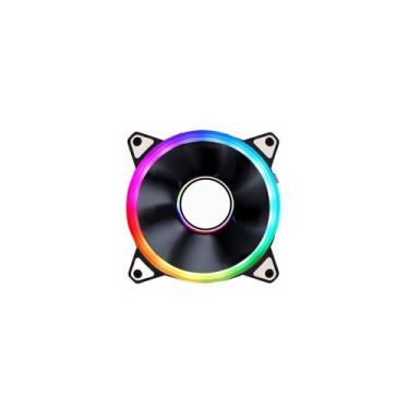 Imagem de Cooler Para Gabinete CertoX Apollo 120mm Rainbow Preto